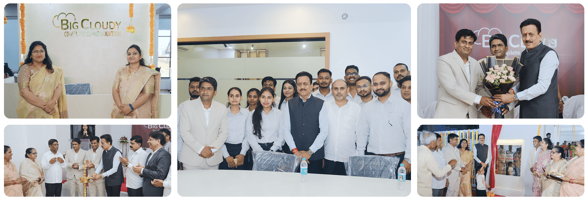 Inauguration event banner Inauguration event banner