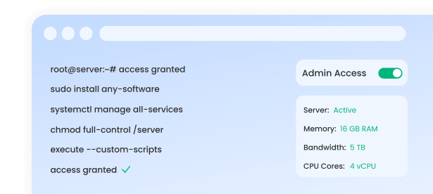 Reboot and console dashboard